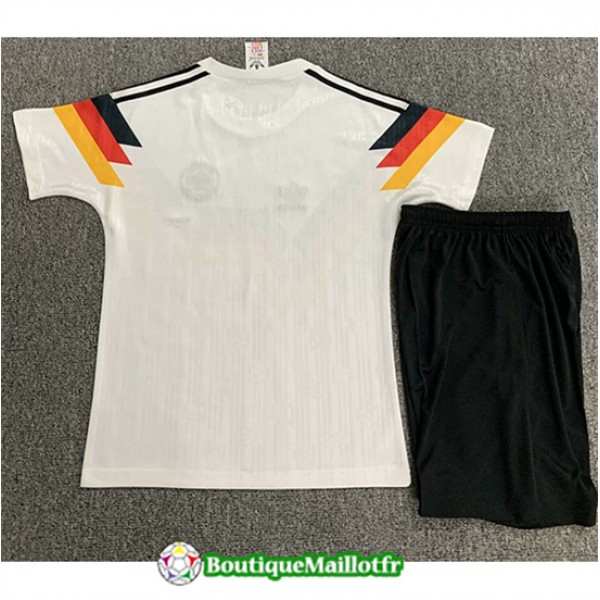 Maillot Allemagne Enfant Retro 1990 Domicile