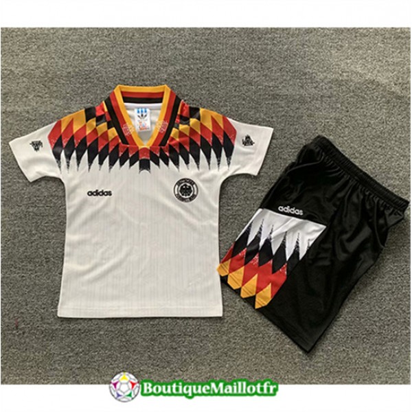 Maillot Allemagne Enfant Retro 1994 Domicile