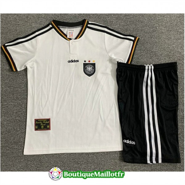 Maillot Allemagne Enfant Retro 1996 Domicile