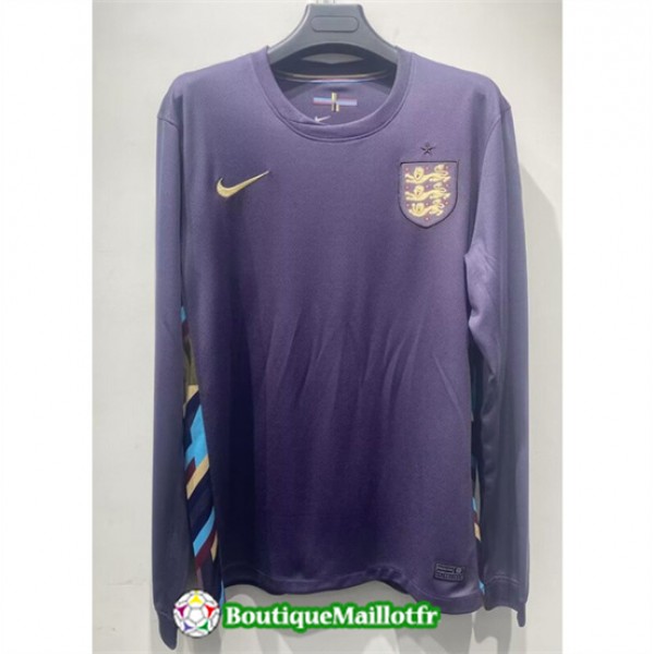 Maillot Angleterre 2024 2025 Exterieur Manche Longue