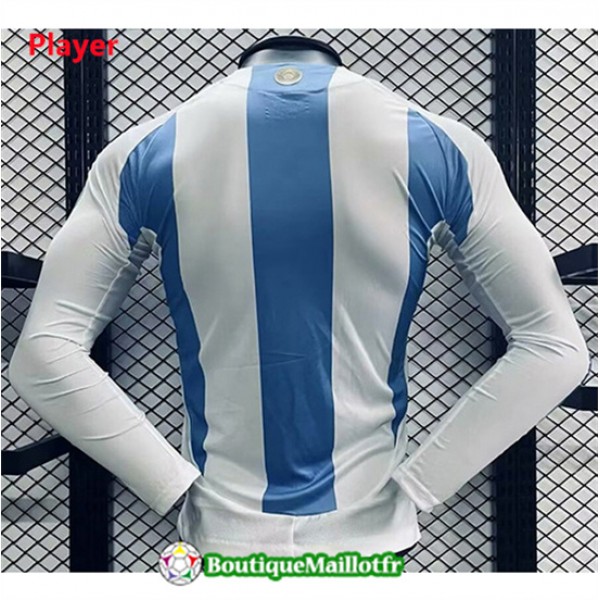 Maillot Argentine Player 2024 2025 Domicile Manche Longue