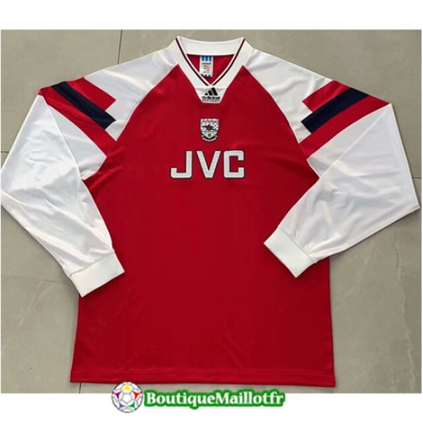 Maillot Arsenal Retro 1992 94 Domicile Manche Long...