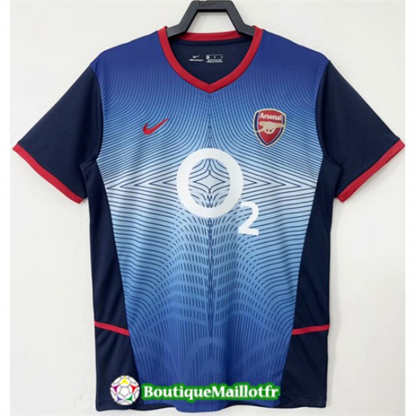 Maillot Arsenal Retro 2002 04 Exterieur