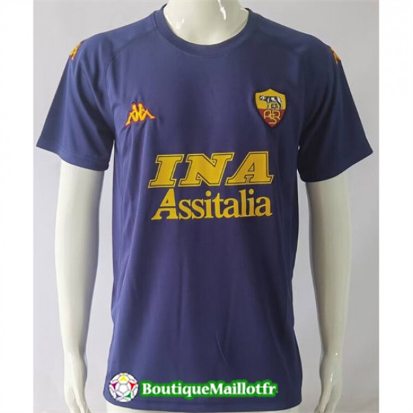 Maillot As Roma Retro 2000 01 Third