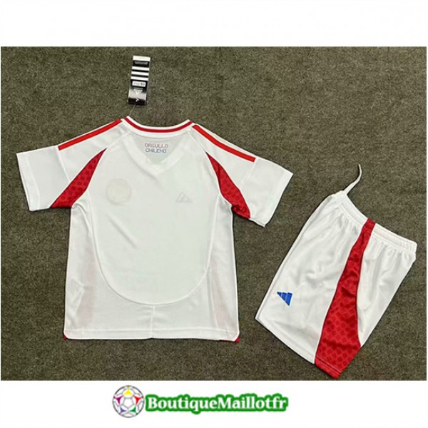 Maillot Chile Enfant 2024 2025 Exterieur