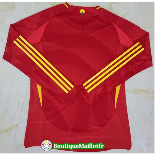 Maillot Espagne 2024 2025 Domicile Manche Longue