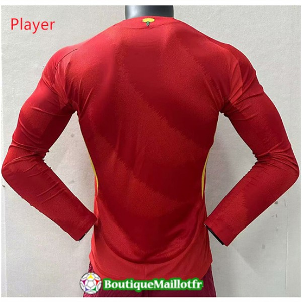 Maillot Espagne Player 2024 2025 Domicile Manche Longue