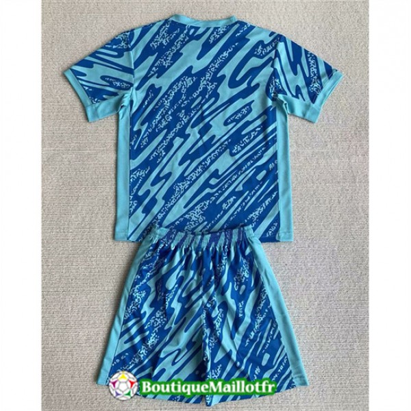 Maillot États Unis Enfant 2024 2025 Goalkeeper Bleu