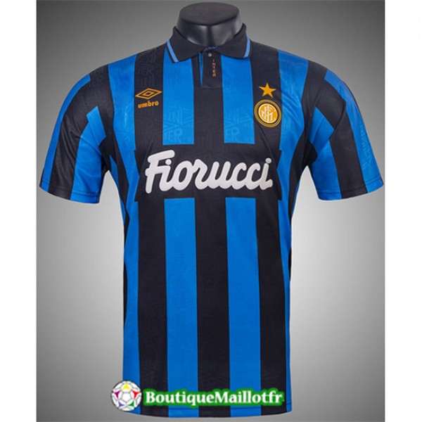 Maillot Inter Milan Retro 1992 93 Domicile