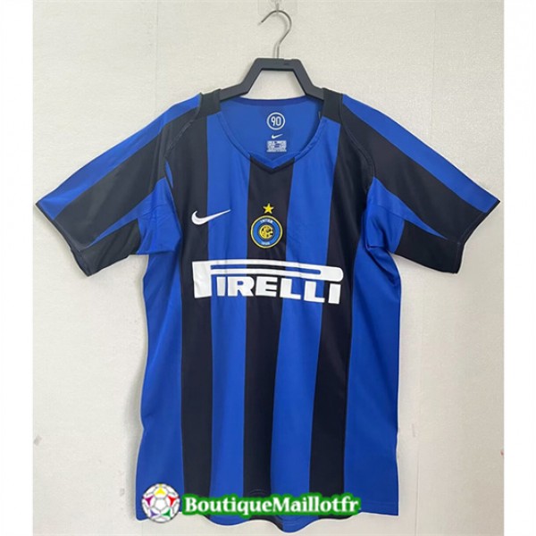 Maillot Inter Milan Retro 2004 05 Domicile