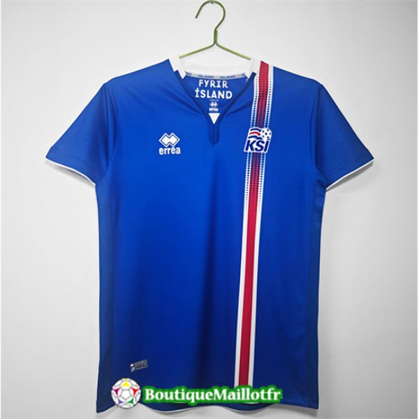 Maillot Islande Retro 2016 17 Domicile