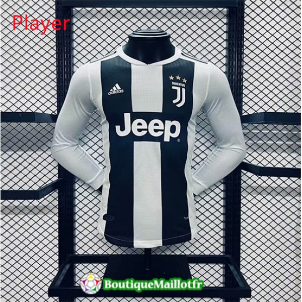 Maillot Juventus Player Retro 2018 19 Domicile Man...