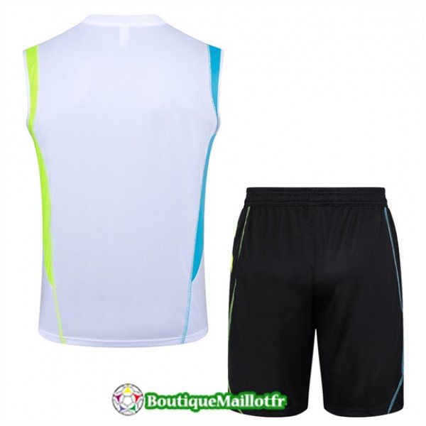 Maillot Kit Entraînement Arsenal Debardeur 2024 2025 Blanc