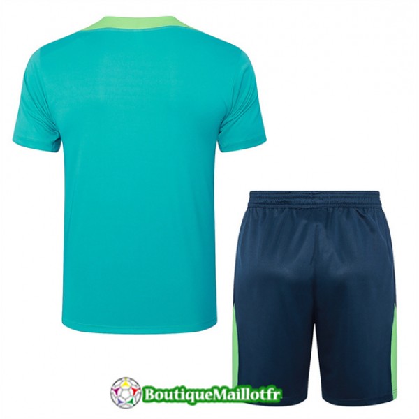 Maillot Kit Entraînement Bresil 2024 2025 Lac Bleu