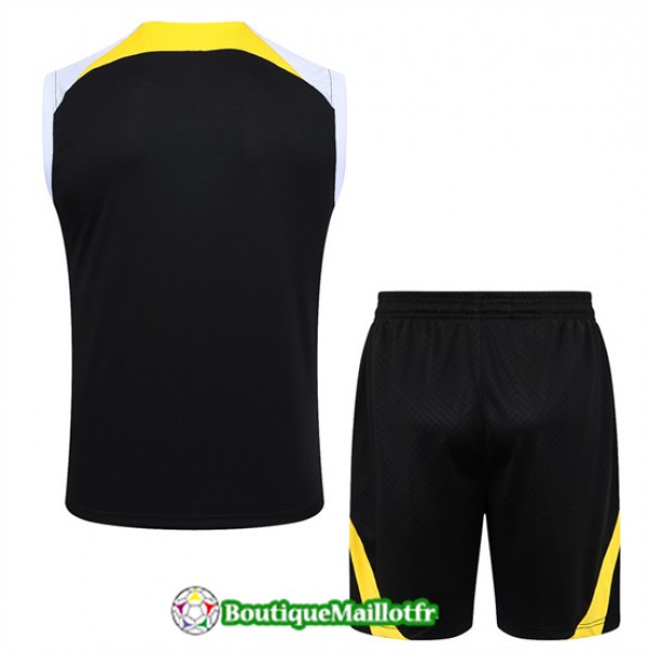 Maillot Kit Entraînement Chelsea Debardeur 2024 2025 Noir