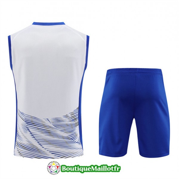 Maillot Kit Entraînement Inter Milan Debardeur 2024 2025 Blanc