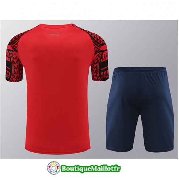 Maillot Kit Entraînement Naples 2024 2025 Rouge