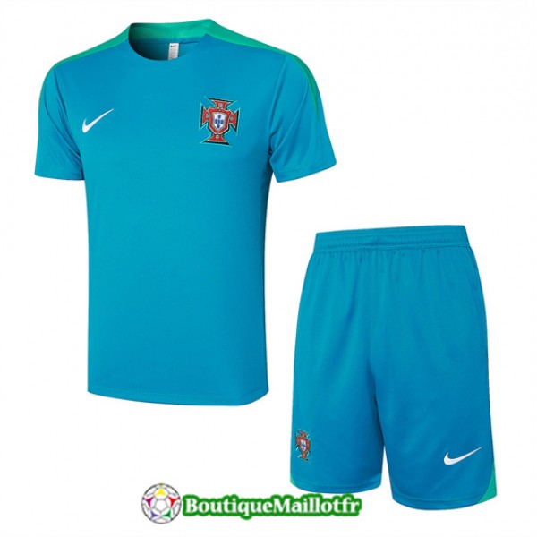 Maillot Kit Entraînement Portugal 2024 2025 Bleu