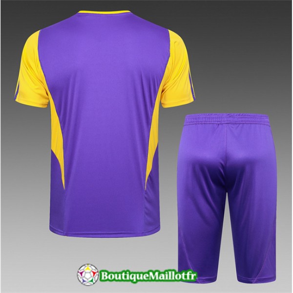 Maillot Kit Entraînement Real Madrid 2024 2025 Violet