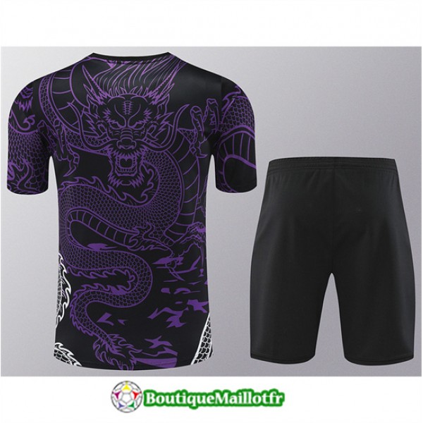 Maillot Kit Entraînement Real Madrid 2024 2025 Violet