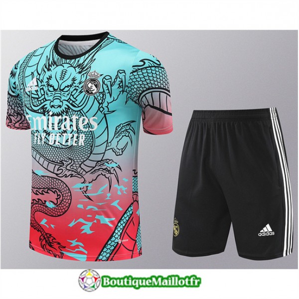 Maillot Kit Entraînement Real Madrid 2024 2025 Bl...