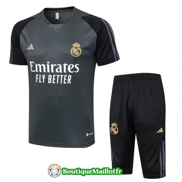 Maillot Kit Entraînement Real Madrid 2024 2025 Gr...