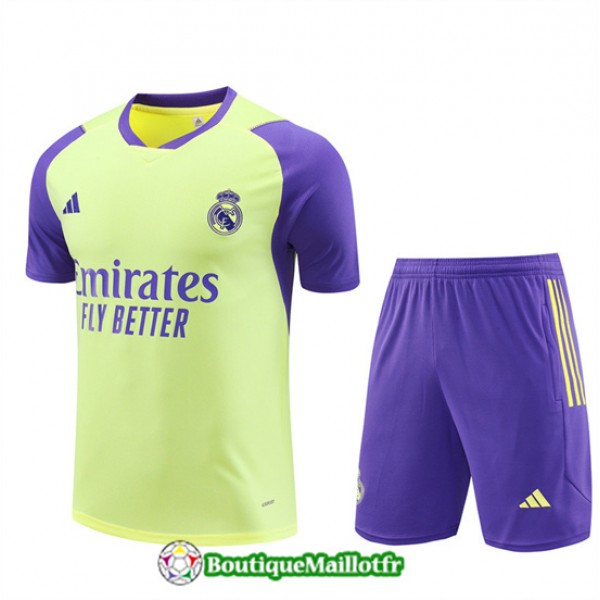 Maillot Kit Entraînement Real Madrid 2024 2025 Ja...