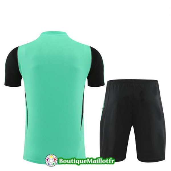 Maillot Kit Entraînement Real Madrid 2024 2025 Vert