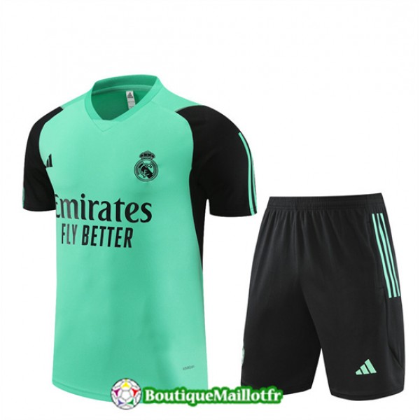 Maillot Kit Entraînement Real Madrid 2024 2025 Ve...