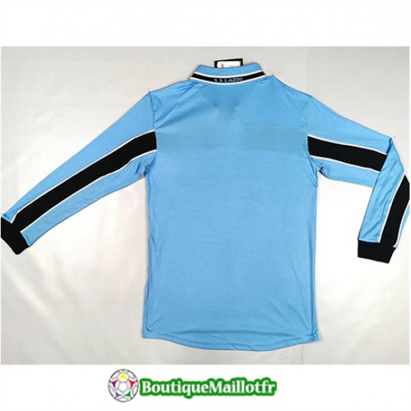 Maillot Lazio Retro 1998 2000 Domicile Manche Longue