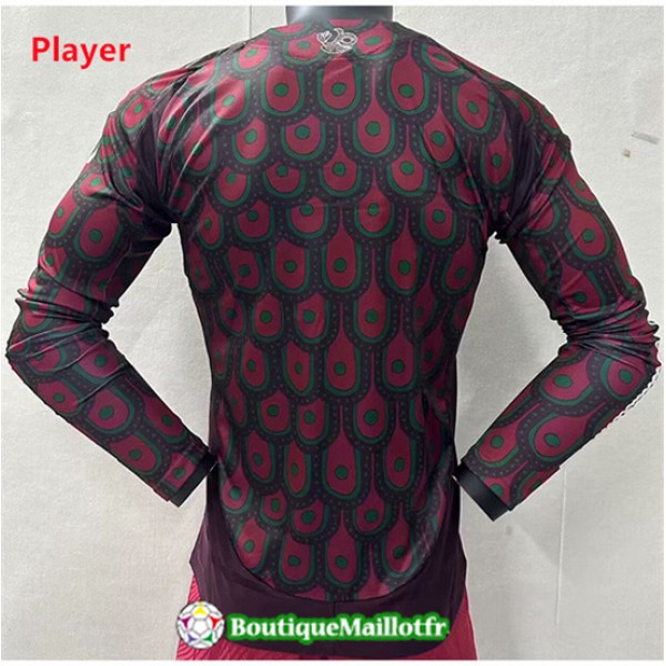 Maillot Mexique Player 2024 2025 Domicile Manche Longue