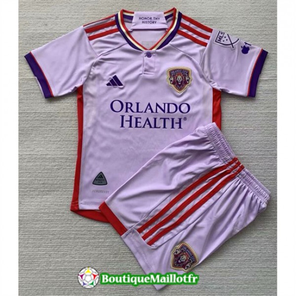 Maillot Orlando City Enfant 2024 2025 Exterieur