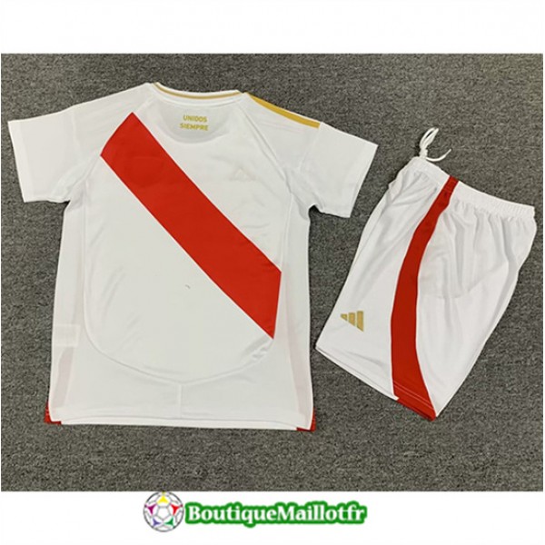 Maillot Pérou Enfant 2024 2025 Domicile