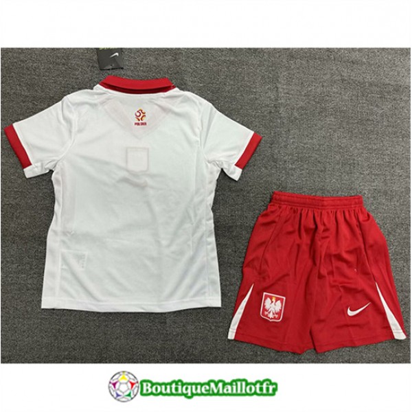 Maillot Pologne Enfant 2024 2025 Domicile