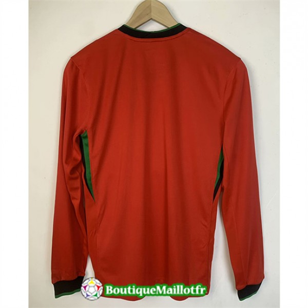 Maillot Portugal 2024 2025 Domicile Manche Longue