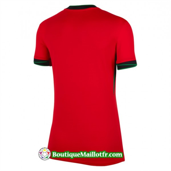 Maillot Portugal Femme 2024 2025 Domicile