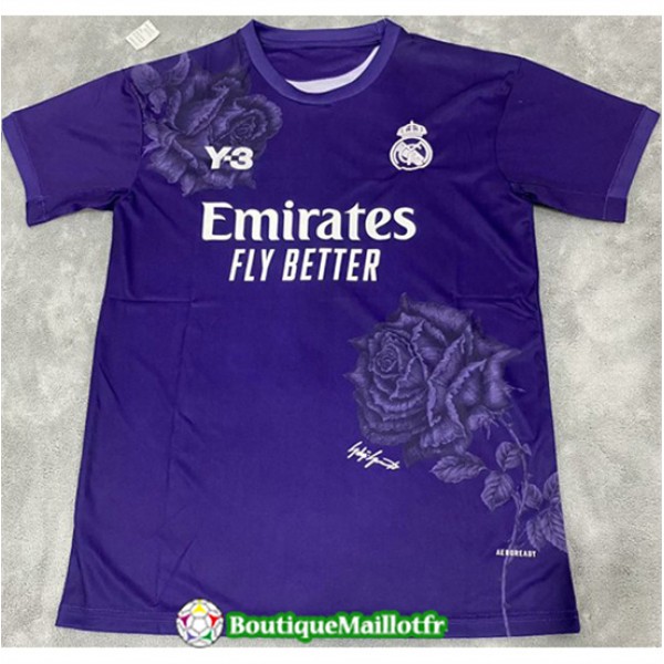 Maillot Real Madrid 2024 2025 Y3 Violet