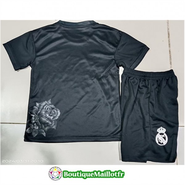 Maillot Real Madrid Enfant 2024 2025 Y3 Noir