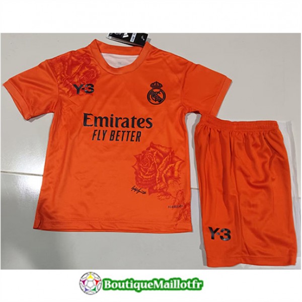 Maillot Real Madrid Enfant 2024 2025 Y3 Orange