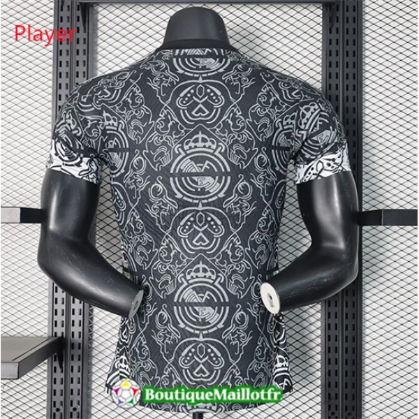 Maillot Real Madrid Player 2024 2025 Special Noir