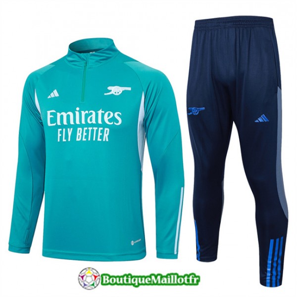 Survetement Arsenal Enfant 2024 2025 Bleu