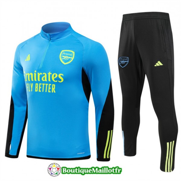 Survetement Arsenal Enfant 2024 2025 Bleu Clair