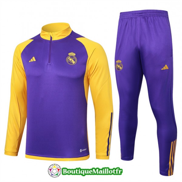 Survetement Real Madrid 2024 2025 Violet