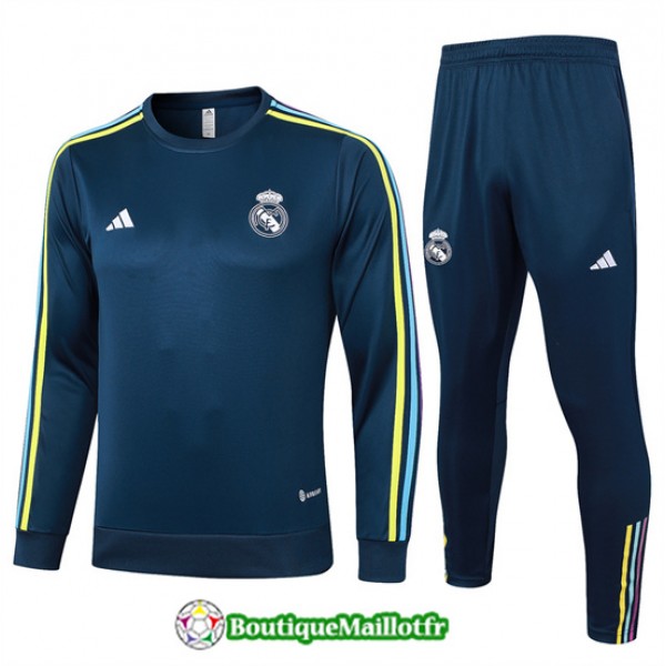 Survetement Real Madrid 2024 2025 Bleu Royal