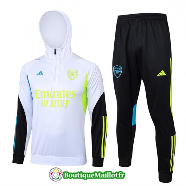 Survetement Sweatshirt Arsenal 2024 2025 à Capuch...