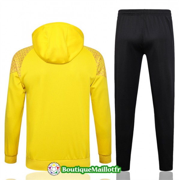 Survetement Sweatshirt Dortmund 2024 2025 à Capuche Jaune