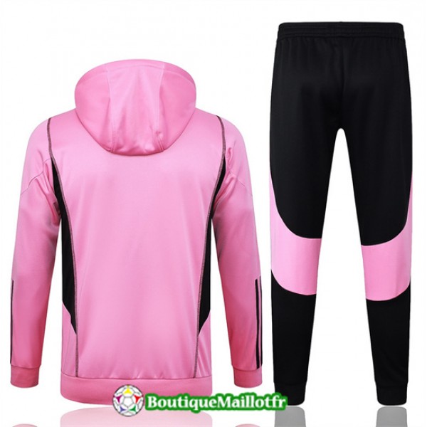 Survetement Sweatshirt Inter Miami 2024 2025 à Capuche Rose