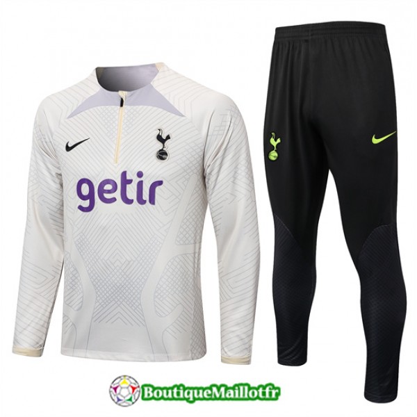 Survetement Tottenham Hotspur Enfant 2024 2025 Abricot