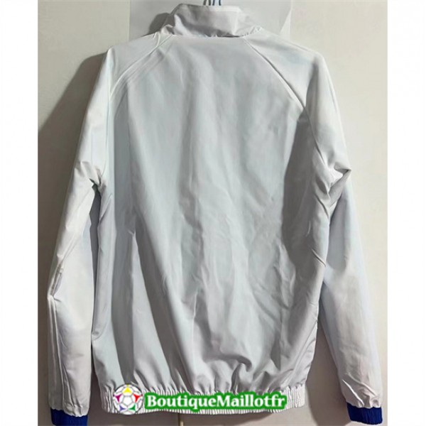 Veste Réversible Coupe Vent Naples 2024 2025 Blanc