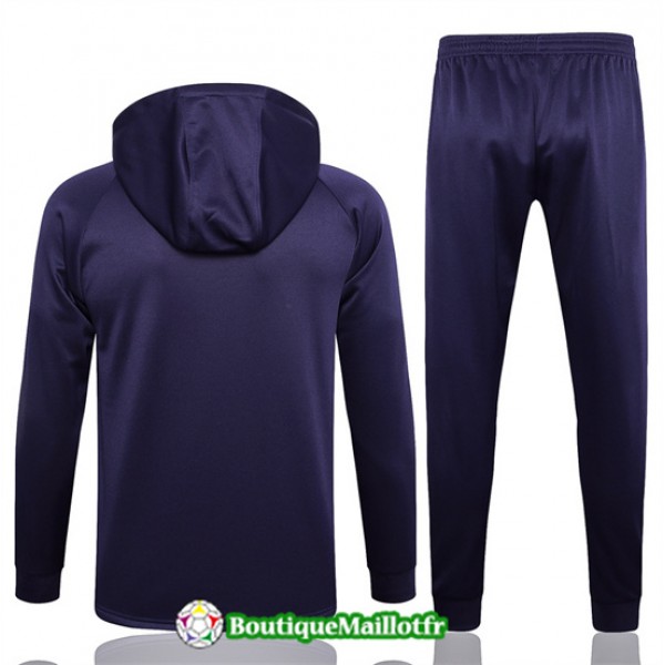 Veste Survetement Paris Saint Germain 2024 2025 à Capuche Violet